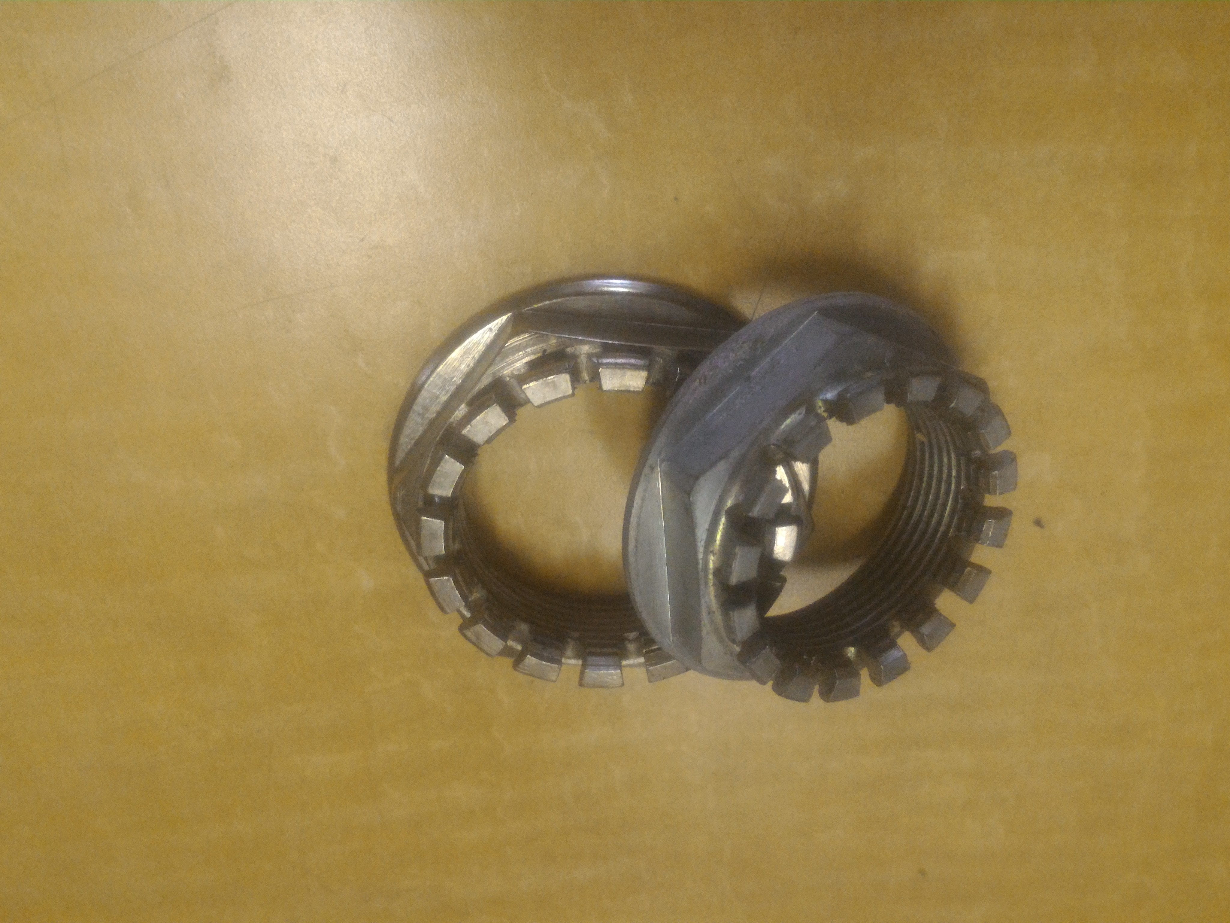 Used - OEM Ducati Small Steel Rear Axle Nut Used - OEM Ducati Small Steel Rear Axle Nut